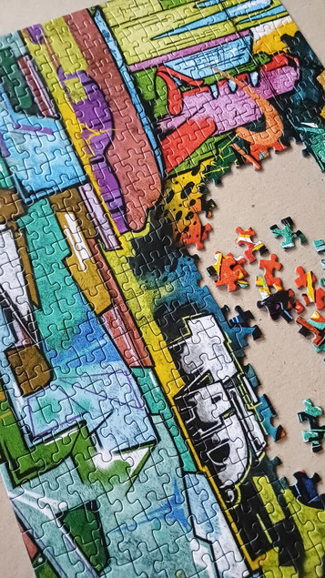 Puzzle 500 Tactic Sztuka Uliczna Graffiti