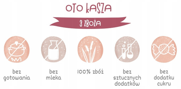 Kaszka 3 zboża OtoLandia 200g