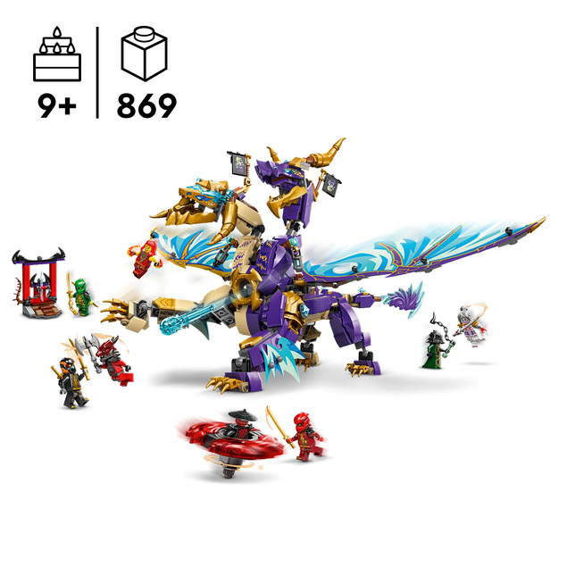 LEGO NINJAGO Arcysmok skupienia (71836) Zestaw klocków 869 elementów