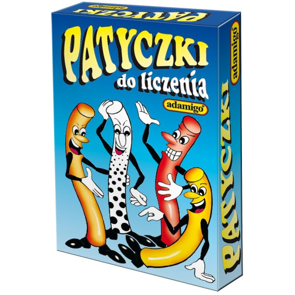 Patyczki do Liczenia Adamigo Wielokolorowe – Edukacyjna Pomoc