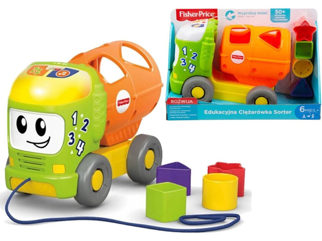 Sorter ciężarówka edukacyjna GFJ37 Fisher Price