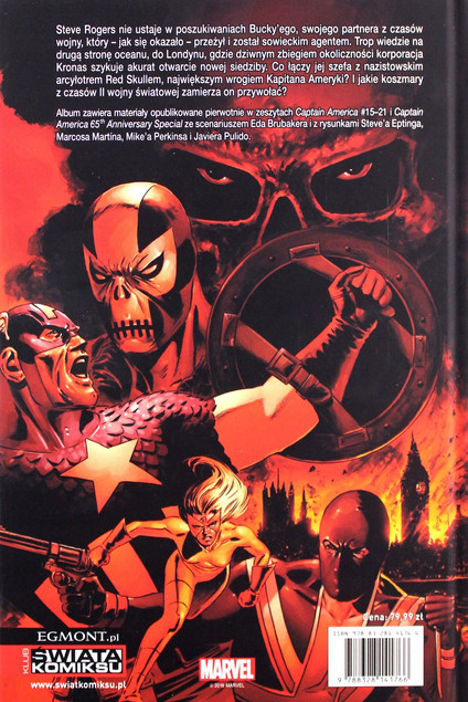 Kapitan Ameryka. Czerwony łajdak. Tom 2 Ed Brubaker