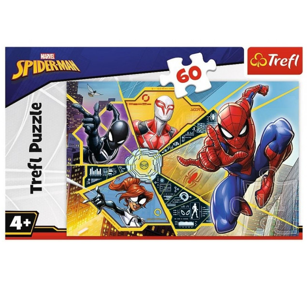 Spider-Man 60-piece children's puzzle by Trefl