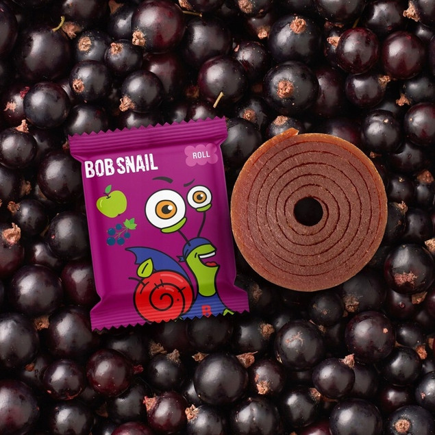 Rollsy Owocowe Jabłko-Porzeczka Bob Snail 100g