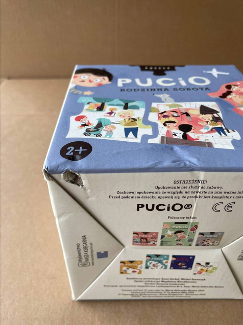 Pucio Rodzinna Sobota Puzzle Dwuelementowe Pamięć Nasza Księgarnia OUTLET