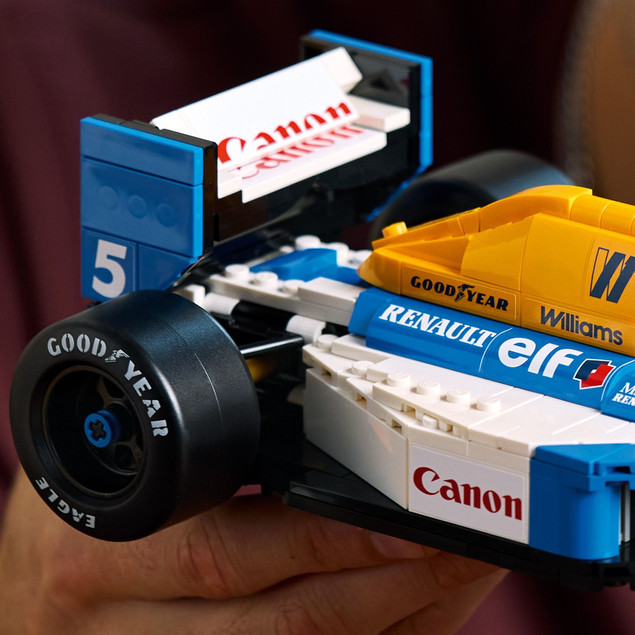 LEGO Icons 10353 Williams Racing FW14B F1 Nigel Mansell Model Bolid 18+