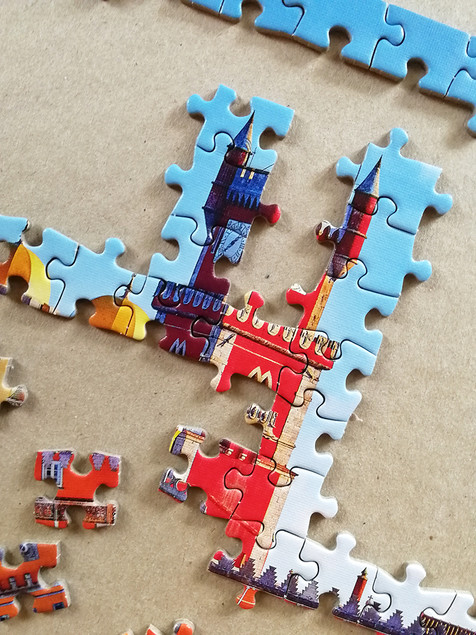 Puzzle Tactic 500 el. Sintra Portugalia – Fińska Jakość