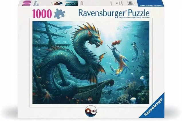 Puzzle Ravensburger 1000 elementów Magiczne morskie głębiny