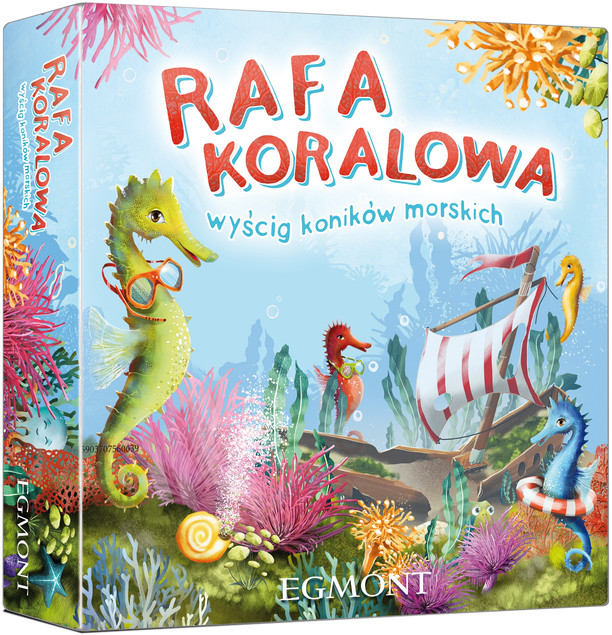 Gra planszowa Rafa Koralowa. Wyścig koników morskich Egmont