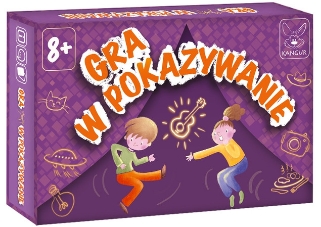 Gra planszowa Gra w Pokazywanie Kangur Rodzinna Gra Towarzyska Kalambury