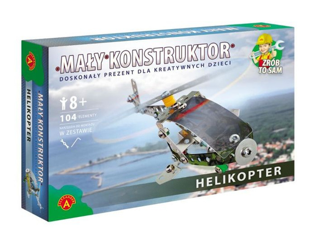 Kreatywna Zabawka Mały Konstruktor II - HELIKOPTER