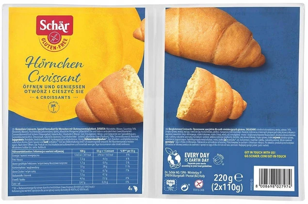 Schar Croissant rogaliki bezglutenowe