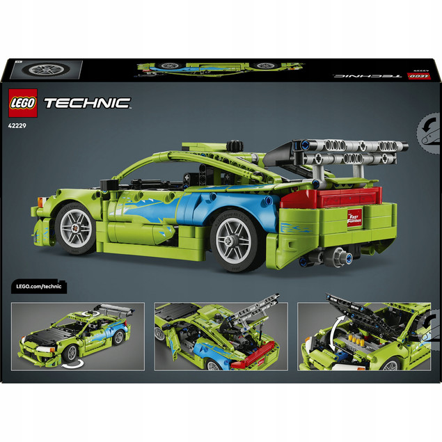 LEGO Technic 42229 Mitsubishi Eclipse Szybcy i Wściekli – Model Samochodu