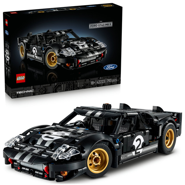 LEGO Technic 42223 Ford GT40 MKII 1966 Samochód Wyścigowy