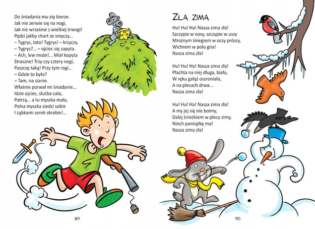 Wiersze i rymowanki polskie (Tuwim, Fredro i inni)