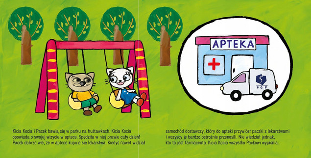 Kicia Kocia w Aptece Anita Głowińska 2+ Media Rodzina