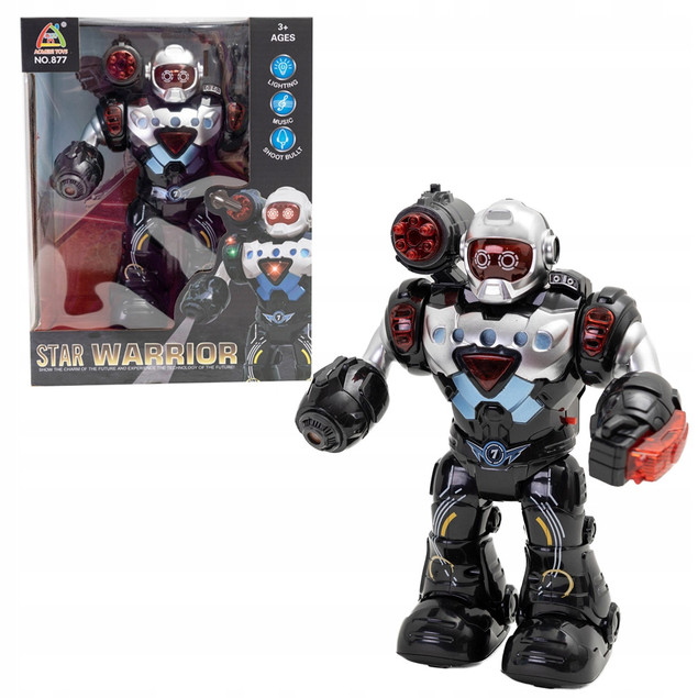 Robot Askato Interaktywny 24cm Światło Dźwięk Hologram
