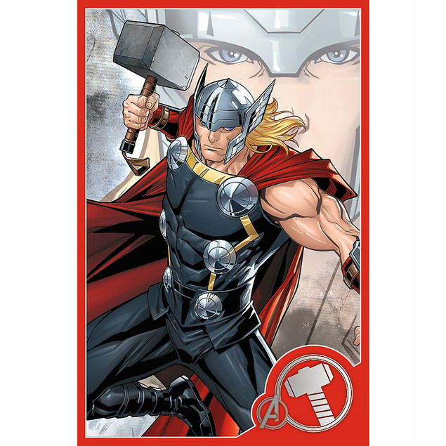 Puzzle Disney Marvel Avengers Trefl 34891 + 3 układanki 50 el.