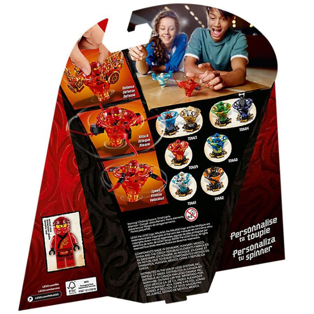 Klocki Spinjitzu Kai NINJAGO 70659 LEGO