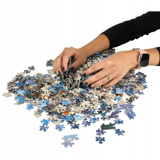 Puzzle 1000 Układanka Widok LONDYN UK Rzeka Most London 9+ Castor