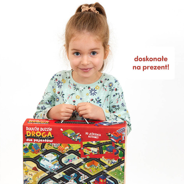 Duuuże Puzzle Droga dla pojazdów Miasto – CzuCzu
