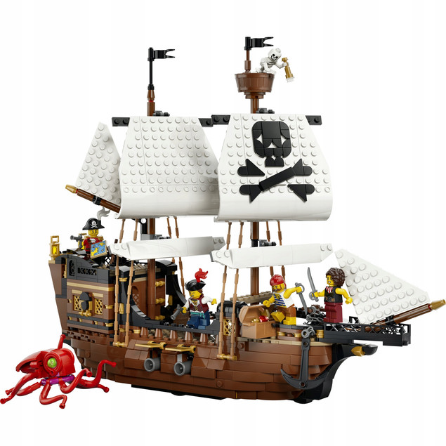 LEGO Creator 3w1 31387 Kultowy Statek Piracki
