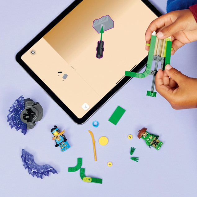 LEGO NINJAGO Nya vs Mutanci Spinner 71849 - Akcja Dragons Rising