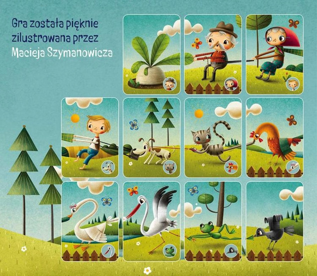 Rzepka Gra Planszowa Nasza Księgarnia