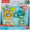 Fisher-Price Układanka Interaktywna Puzzle Pojazdy i Kształty Dźwięki Światła HRP31 +9m