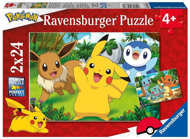 Ravensburger Puzzle Pokemon 2x24 el.