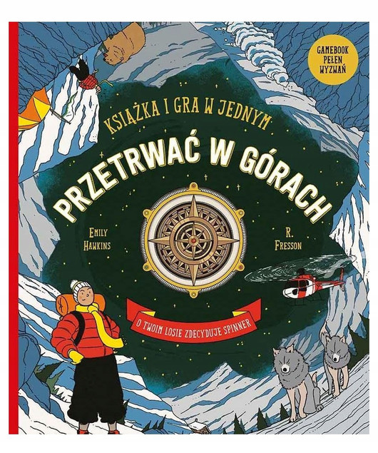 Przetrwać w górach. Książka i gra w jednym