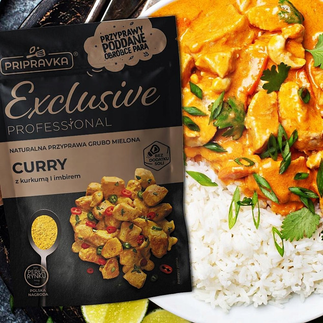 Przyprawa CURRY z Kurkumą Imbirem 50g HALAL Pripravka Exclusive