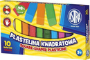 Plastelina 10kol kwadratowa ASTRA