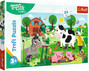 Puzzle 24 Maxi Trefliki Na Wsi Rodzina Treflików Trefl