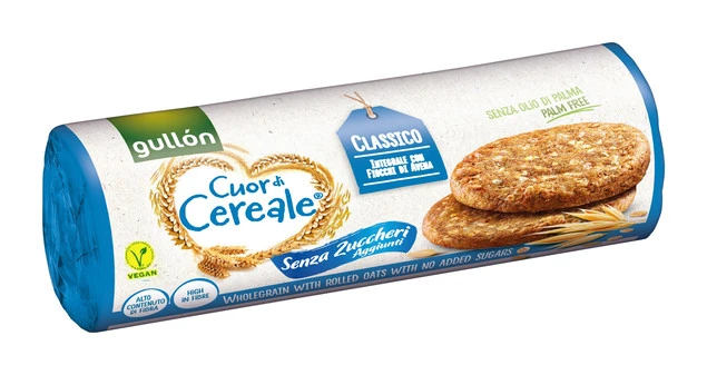 Gullón ciastka bez dodatku cukru pełnoziarniste ze zbożami 280 g