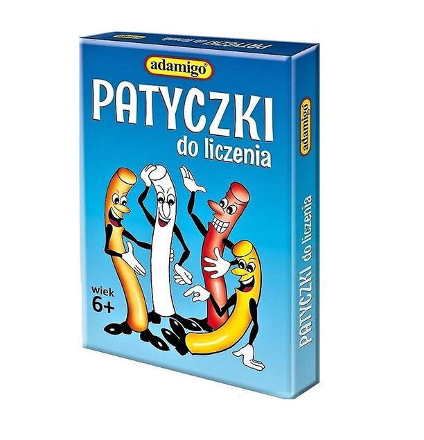Patyczki do Liczenia Adamigo Wielokolorowe – Edukacyjna Pomoc