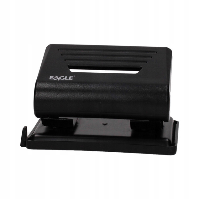Poręczny Dziurkacz EAGLE 837 Czarny 25 Kartek