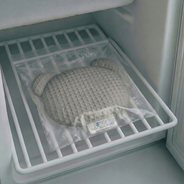 BOCIOLAND Termofor z PESTEK WIŚNI Medyczny Antyalergiczny Na Ból SZARY 180g