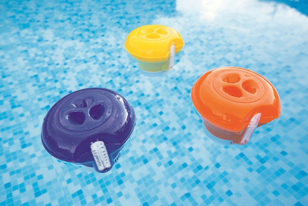 Pływak, dozownik chemii basenowej z termometrem - Bestway 58209