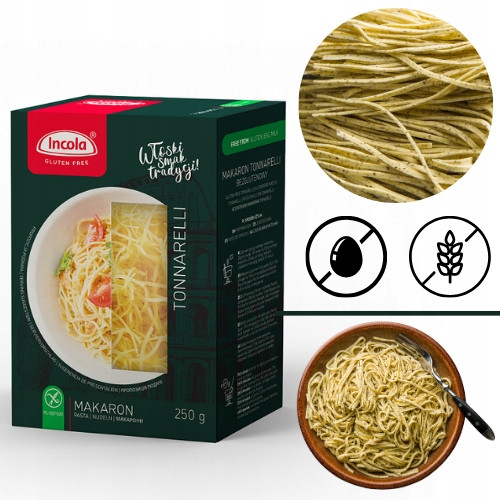 Makaron bezglutenowy Tonarelli Incola 250 g