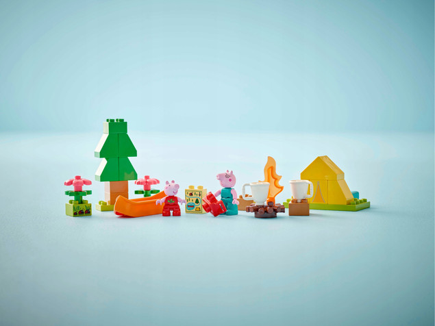 LEGO Duplo 10452 Świnka Peppa i Kemping – Przygoda w Lesie
