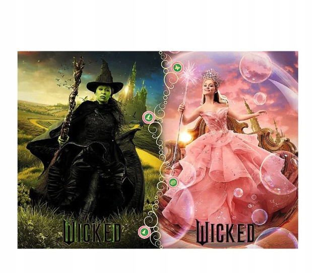 Puzzle Trefl 1000 el. Wicked: Elphaba & Glinda Postacie z Filmu