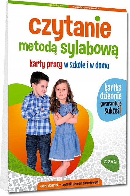 ZESTAW Pierwszaki Karty Pracy Klasa 1 Sylaby Angielski Matematyka 4w1 Greg
