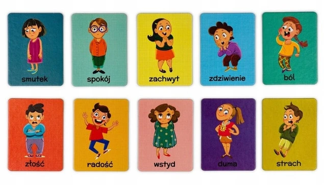 Co za emocje Gra edukacyjna Kapitan Nauka szczegóły