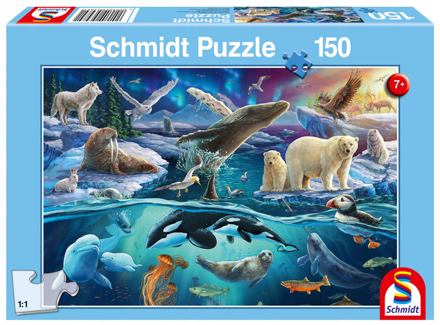 Puzzle Schmidt Spiele 150 el. Arktyczne Zwierzęta dla Dzieci