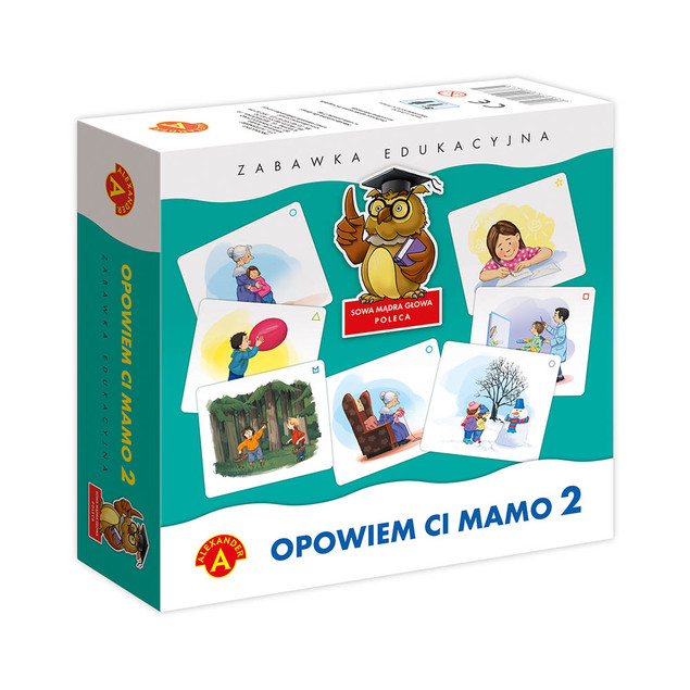 OPOWIEM CI MAMO 2 Gra Edukacyjna Budowanie Opowieści 3+ Alexander 0380