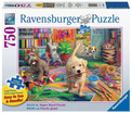 Puzzle Ravensburger 750 elementów Słodcy artyści