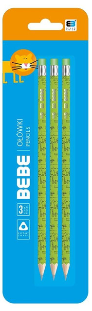 Ołówek 3 sztuki B&B Kids