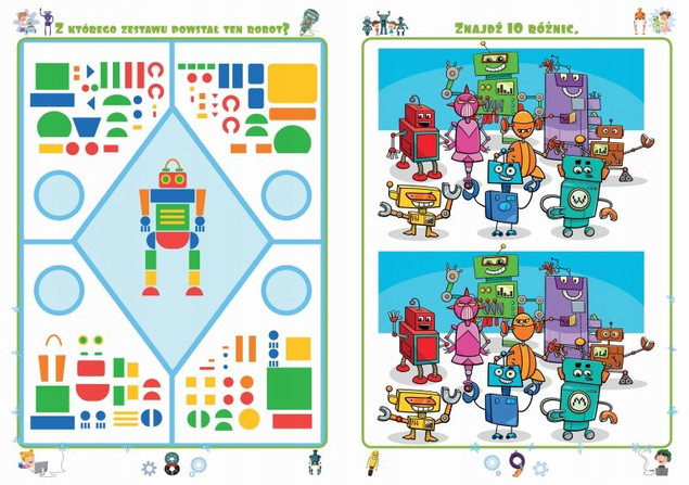 Roboty. Łamigłówki Praca zbiorowa