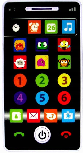 Zabawka Edukacyjna Dla Dziecka TELEFON INTERAKTYWNY 12M+ Smily Play